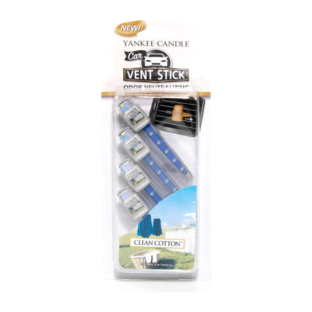 Yankee Candle Clean Cotton Vent Sticks - ScentGiant