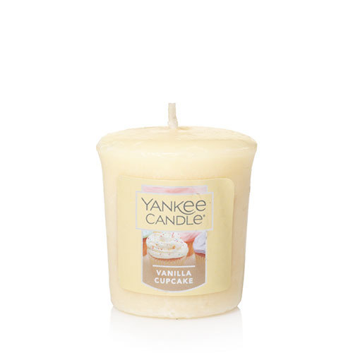 Yankee Candle Vanilla Cupcake Sampler Votive Candle - ScentGiant