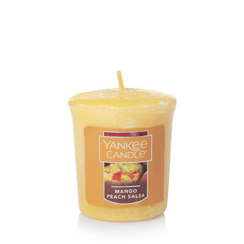 Yankee Candle Mango Peach Salsa Sampler Votive Candle - ScentGiant