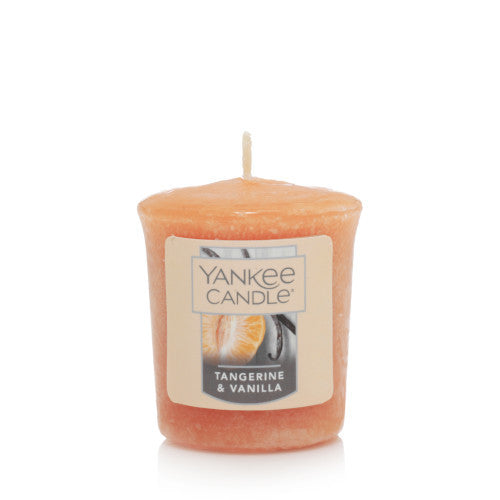 Yankee Candle Tangerine & Vanilla Sampler Votive Candle - ScentGiant
