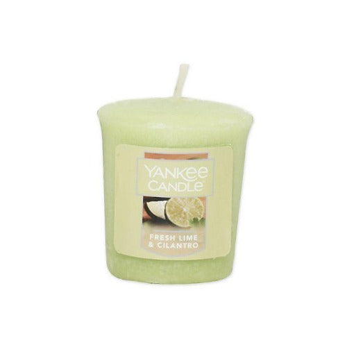 Yankee Candle Fresh Lime & Cilantro Sampler Votive Candle - ScentGiant