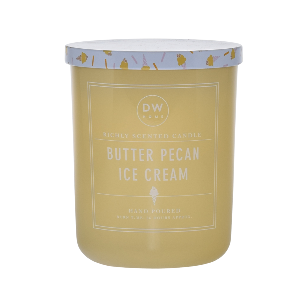 Butter Pecan Ice Cream Candle
