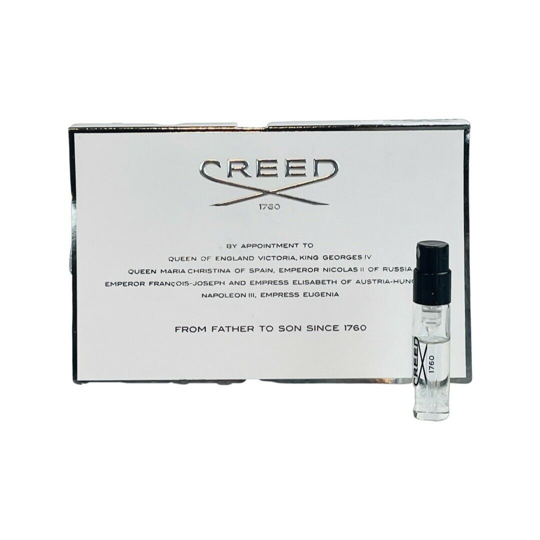 Creed Green Irish Weed 0.08 oz 2.5 ml EDP Vial Sample Spray On Card