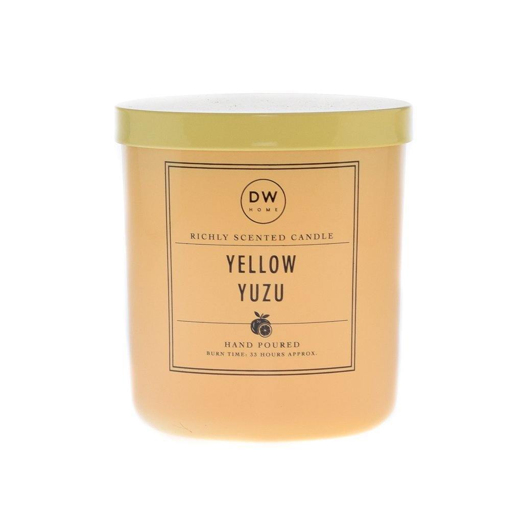 DW Home Yellow Yuzu Scented Candles - ScentGiant