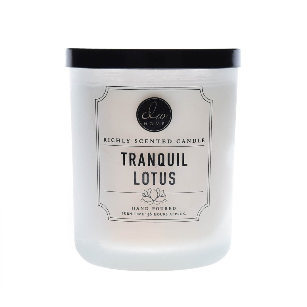DW Home Tranquil Lotus Scented Candles - ScentGiant