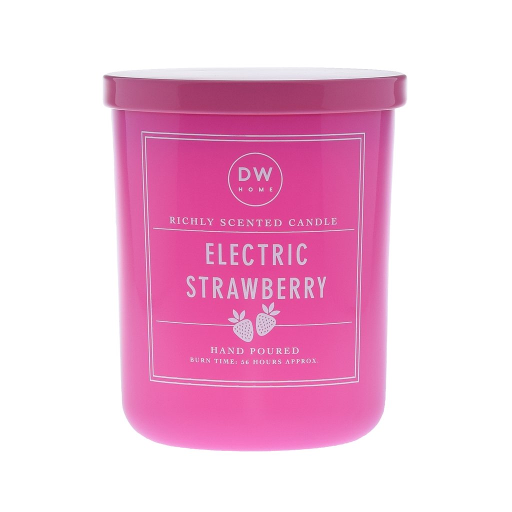 Electric Strawberry Candle