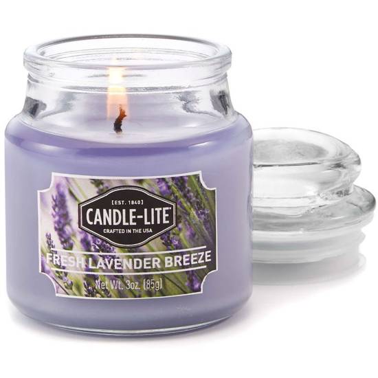 Candle-lite Fresh Lavender Breeze Jar Candle - ScentGiant