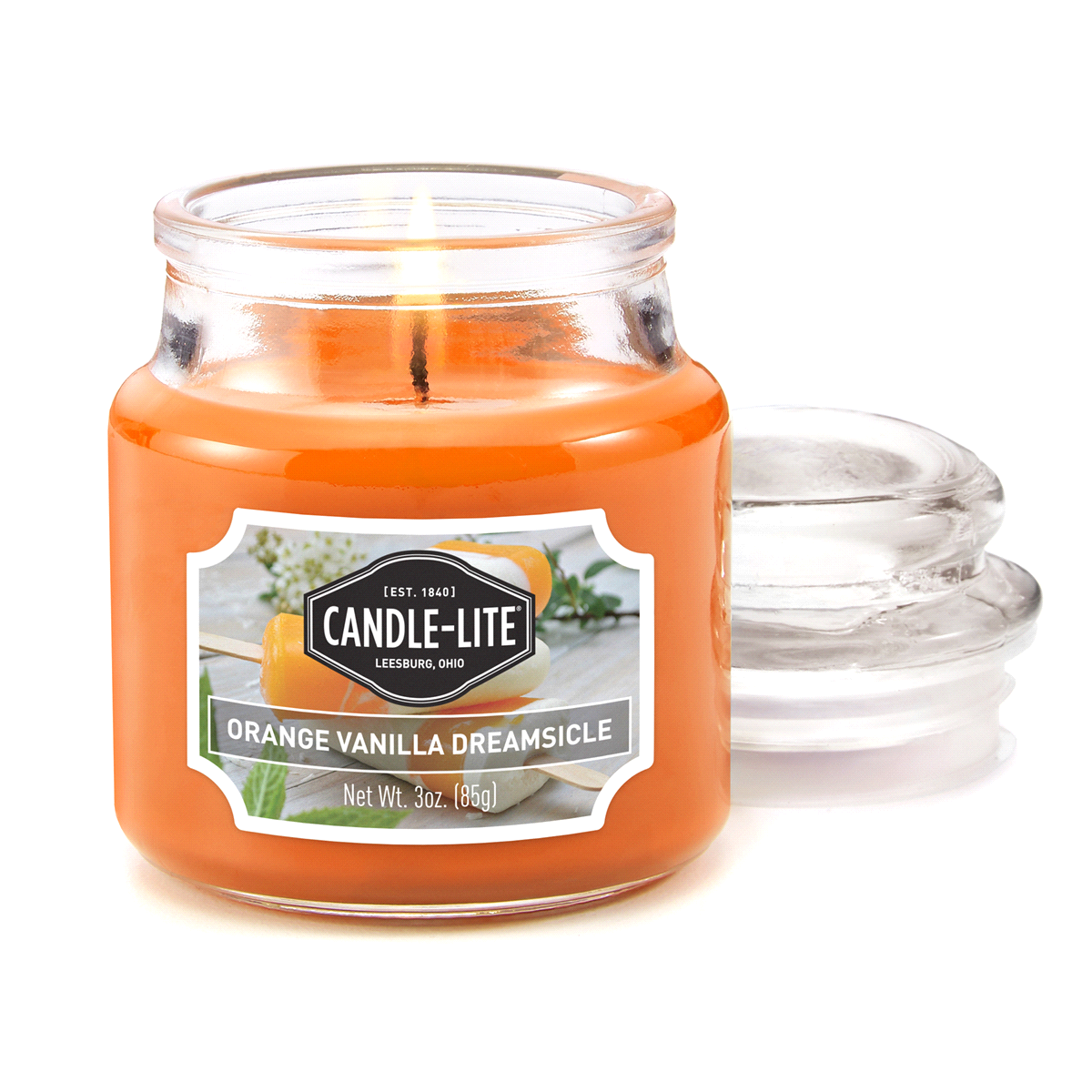 Candle-lite Orange Vanilla Dreamsicle Jar Candle - ScentGiant