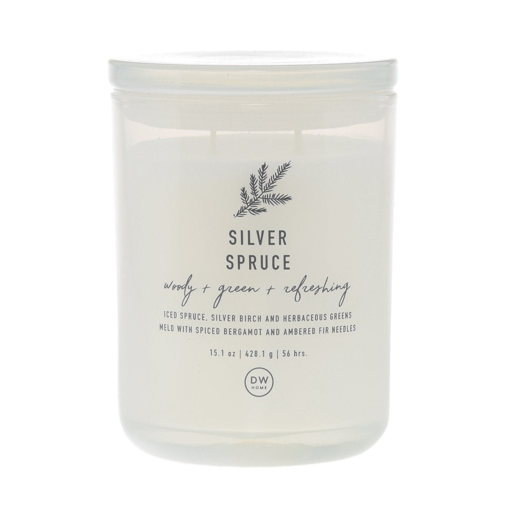 DW Home Silver Spruce Scented Candles - ScentGiant