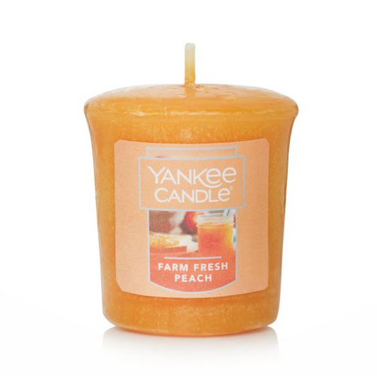 Farm Fresh Peach Sampler Votive Candle