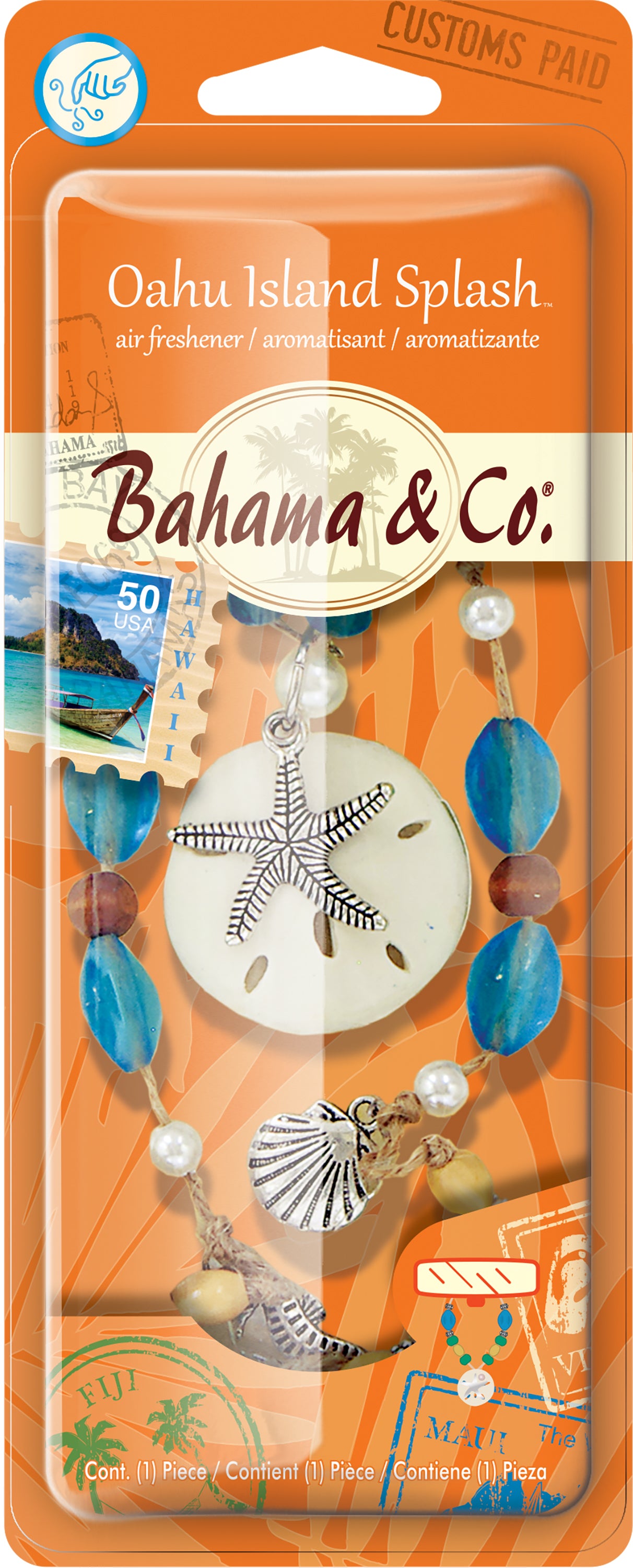Bahama & Co. Oahu Island Splash Hanging Necklace - ScentGiant