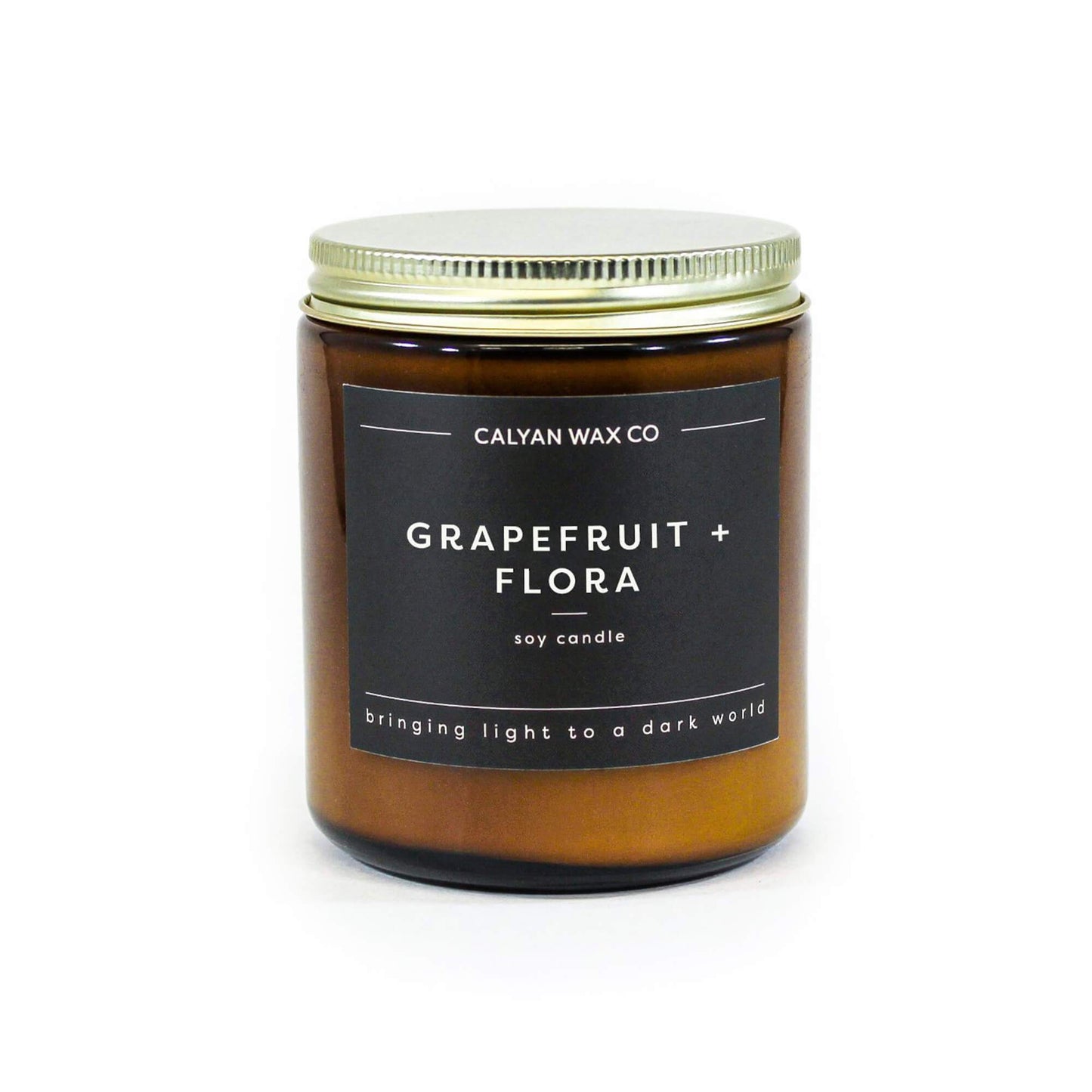 Calyan Wax Grapefruit + Flora Amber Jar - ScentGiant