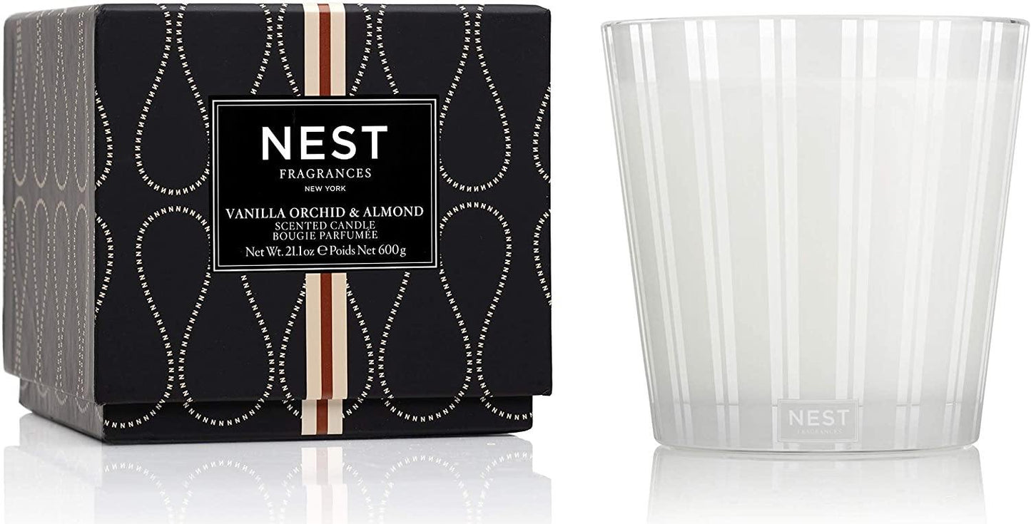 Nest Fragrances Vanilla Orchid & Almond Candle - ScentGiant
